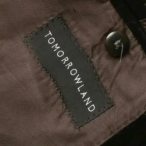 투모로우랜드 [Tomorrowland] 쭈글 블랙 벨루어 캐주얼 자켓 6