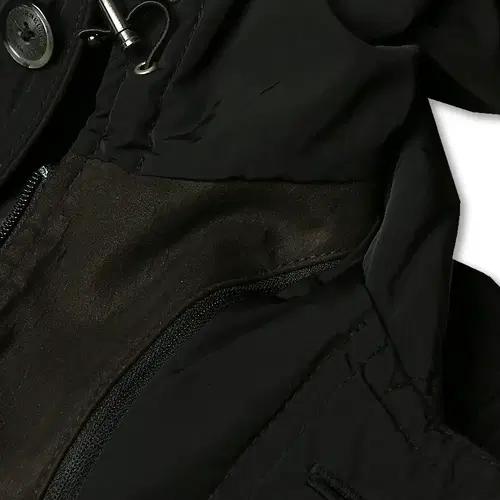 꼬르넬리아니 [Corneliani] 블랙 트렌디 후드 패딩 코트 7