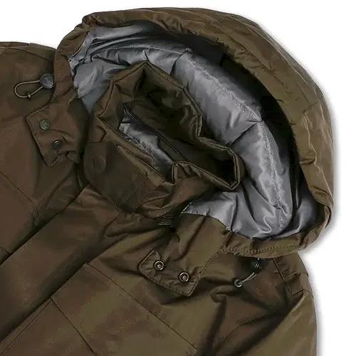 마시모두띠 [Massimo Dutti] 다크 카키 방수 클래식 롱 패딩 3