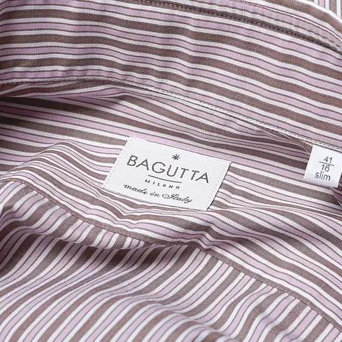 바구따 [Bagutta] 이태리 클래식 테일러링 스트라이프 밀라노 셔츠 5