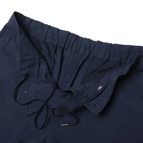 에디피스 [Edifice] 네이비 S/S 스트링 하프 팬츠 4