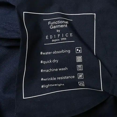 에디피스 [Edifice] 네이비 S/S 스트링 하프 팬츠 6