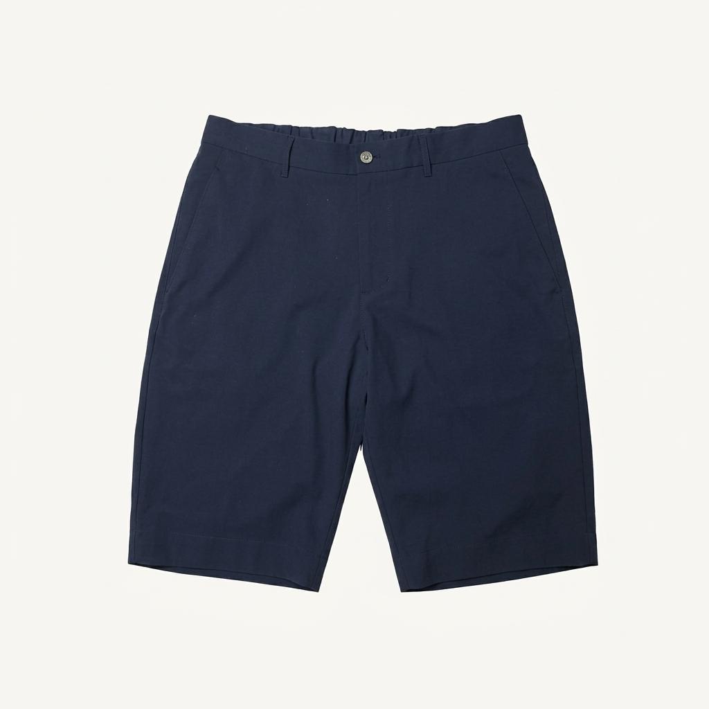 에디피스 [Edifice] 네이비 S/S 스트링 하프 팬츠 1