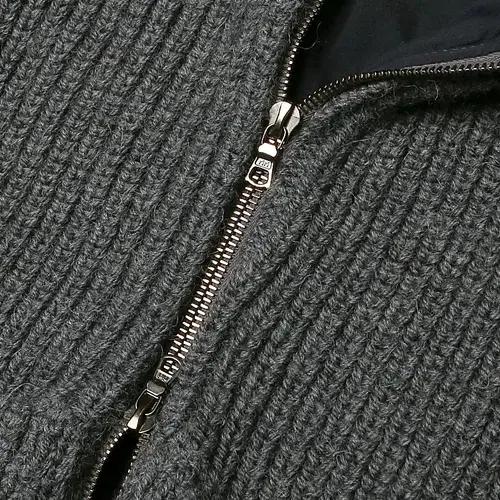 로베르토 콜리나 [Roberto Collina] 그레이 투웨이 니트베스트 4