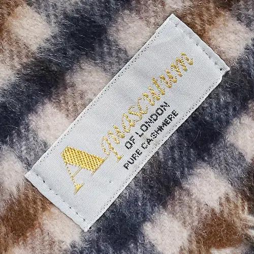 아쿠아스큐텀 [Aquascutum] 캐시미어 머플러 브리티안 메이드 5