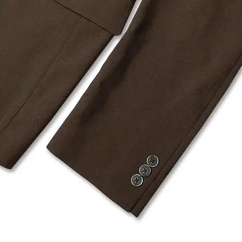 에디피스 [Edifice] 재패니즈 S/S 브라운 컴포트 블레이저 자켓 4