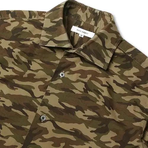 링자켓 [Ring Jacket] 카모플라쥬 클래식 캐주얼 셔츠 3
