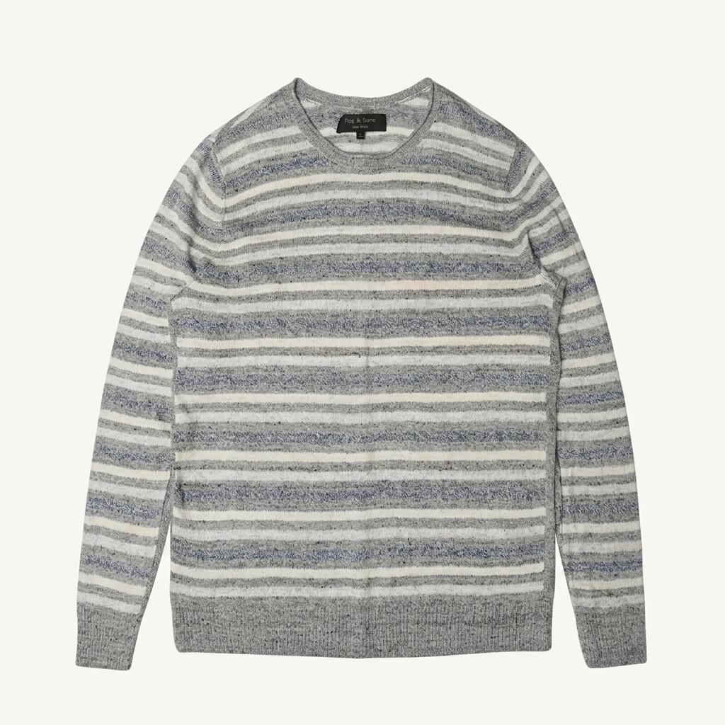 랙 앤 본 [Rag & Bone] S/S 린넨 스트라이프 뉴욕 니트 1