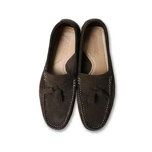 보기 밀라노 [Boggi Milano] 브라운 스웨이드 드라이빙 테슬로퍼 3