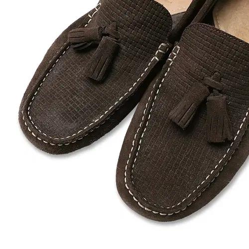 보기 밀라노 [Boggi Milano] 브라운 스웨이드 드라이빙 테슬로퍼 4