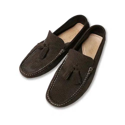 보기 밀라노 [Boggi Milano] 브라운 스웨이드 드라이빙 테슬로퍼 2