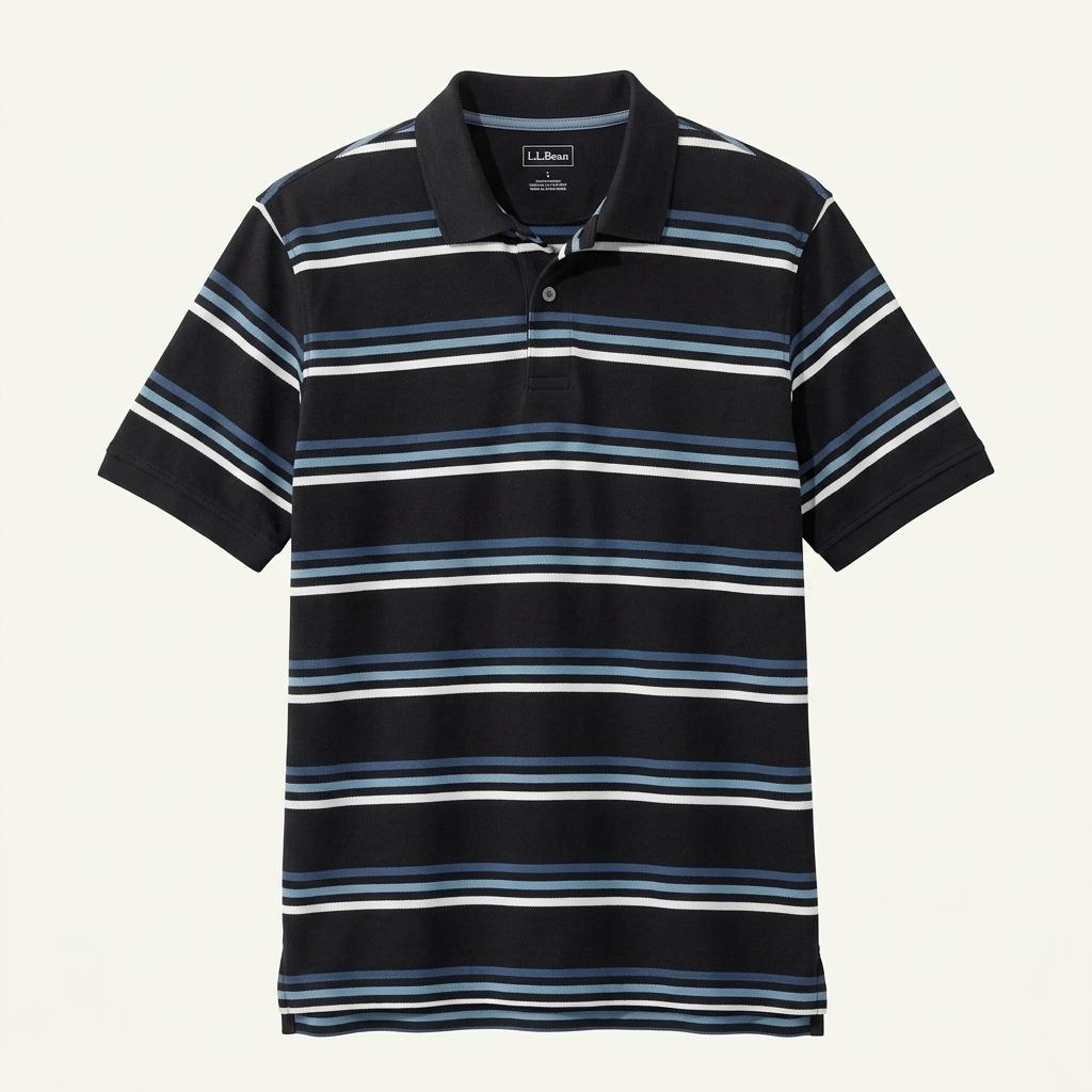 엘엘빈 L.L.Bean 스트라이프 카라티 S-M 1