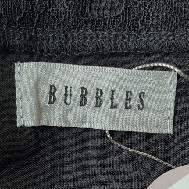 *SALE) BUBBLES 블랙 레이스 라이더 원피스 6