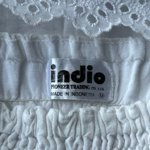 indio 화이트 스모크 레이스 원피스 6