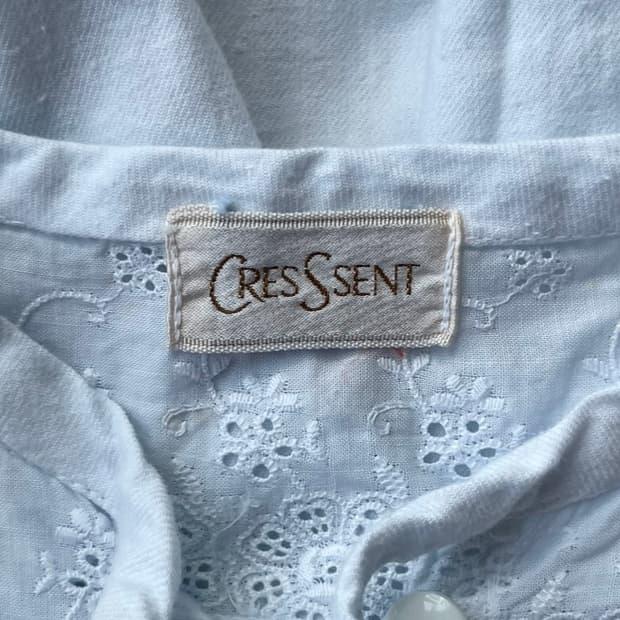 CRESSENT 코티지코어 스카이블루 롱 원피스 8