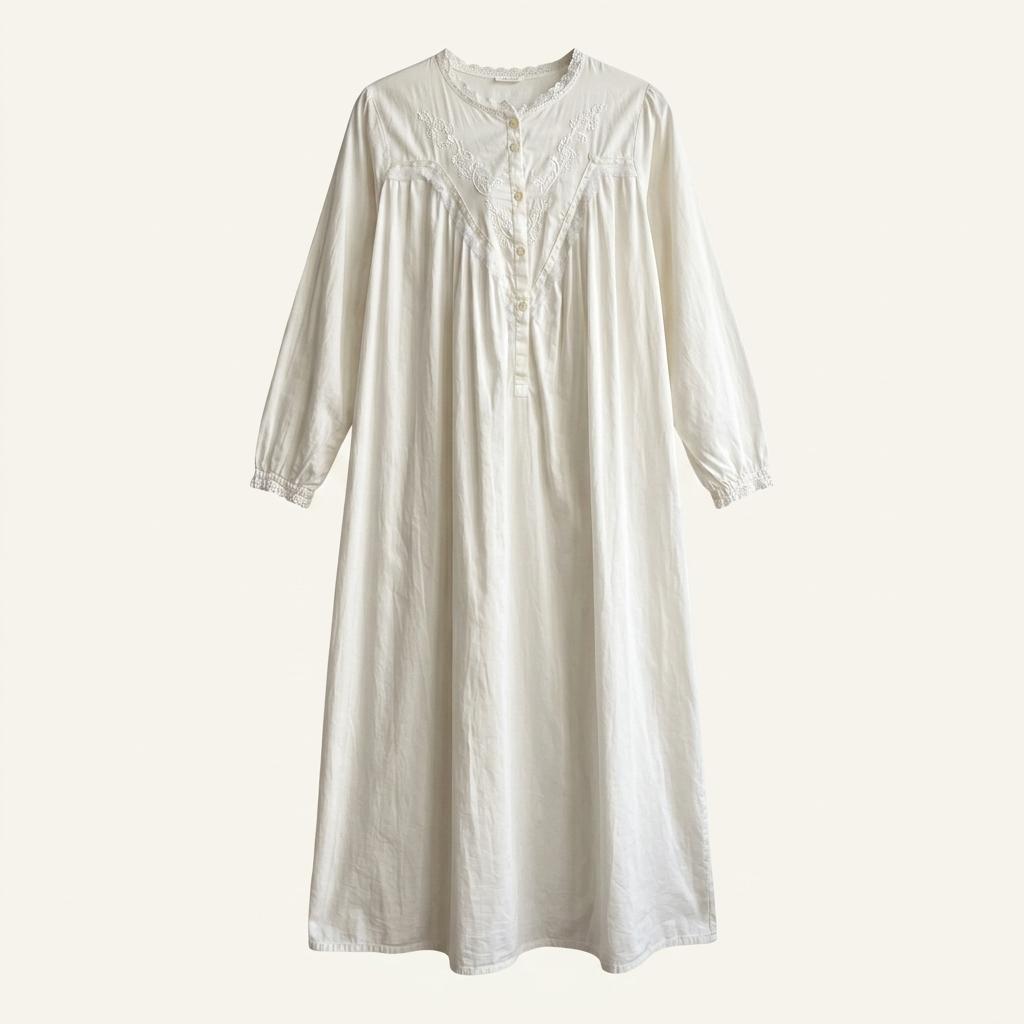 Agatamoda 빈티지 레이스 나이트 원피스 1