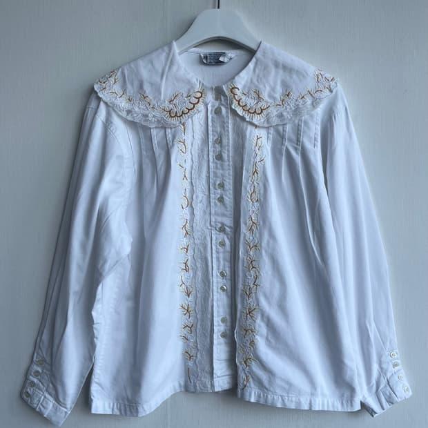 SALE) TOGETHER! 레이스 카라 셔츠 블라우스 2
