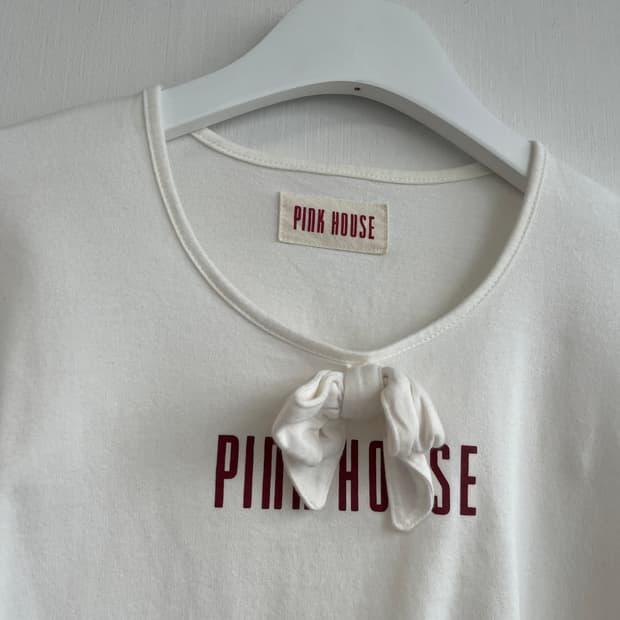 PINK HOUSE 리본 티셔츠 3