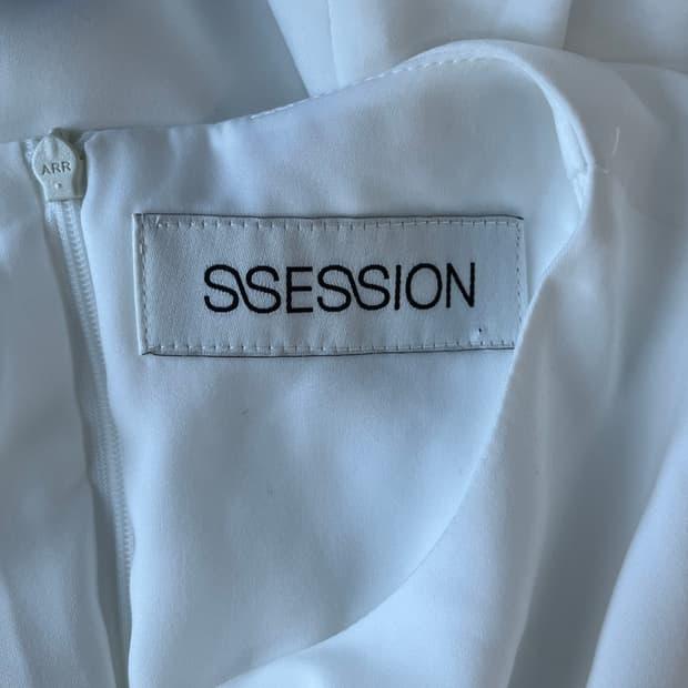 SSESSION 화이트 롱 원피스 6