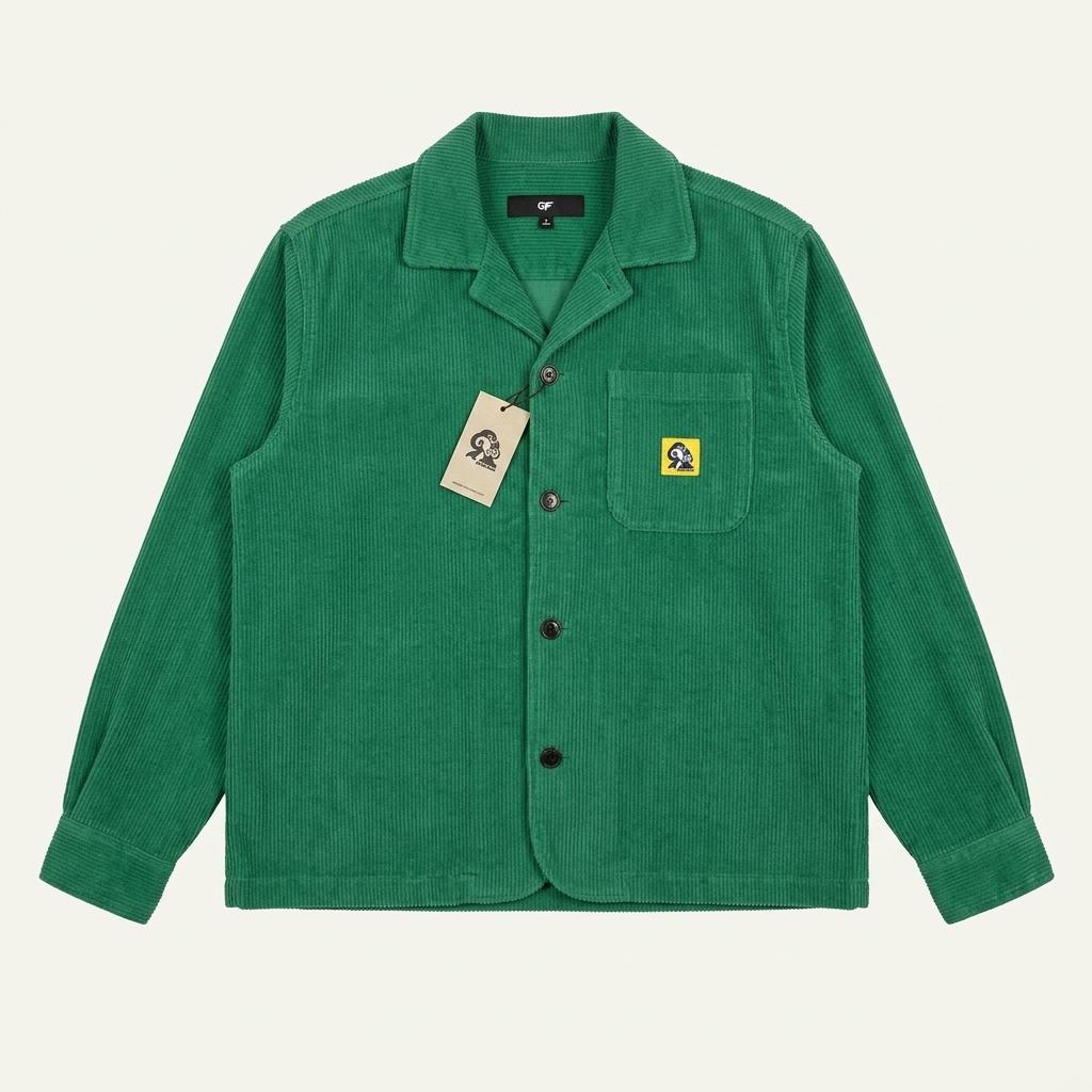 LMC 와플 라운드 ROUND COLLAR SHIRT 그린 2 1