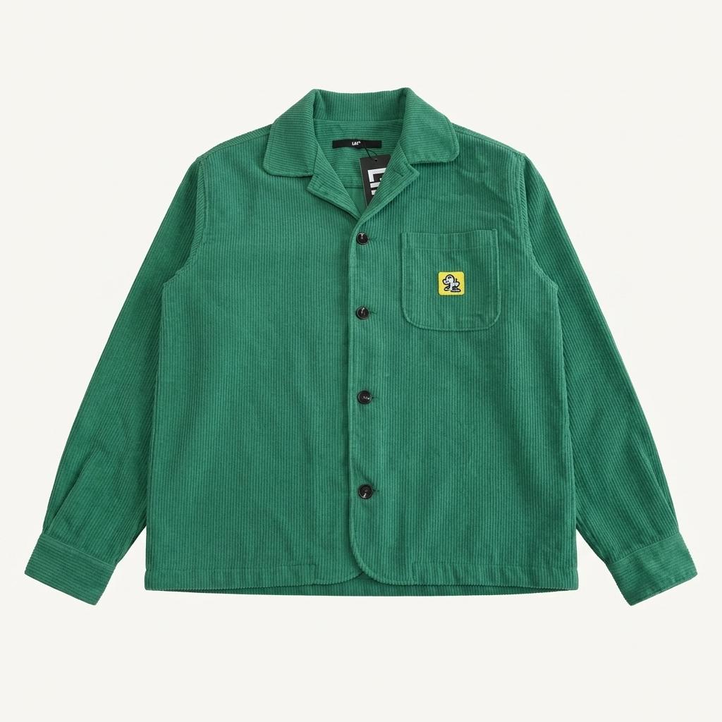 LMC 와플 라운드 ROUND COLLAR SHIRT 그린 2 1