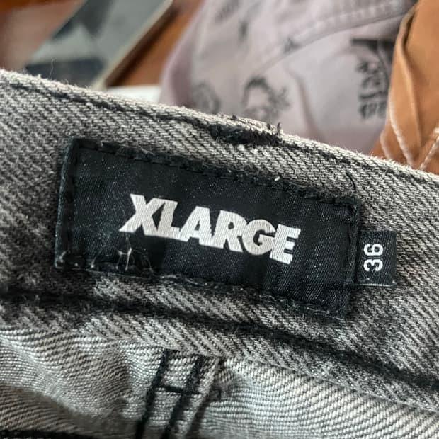 XLARGE 엑스라지 블랙 데님팬츠 36 8