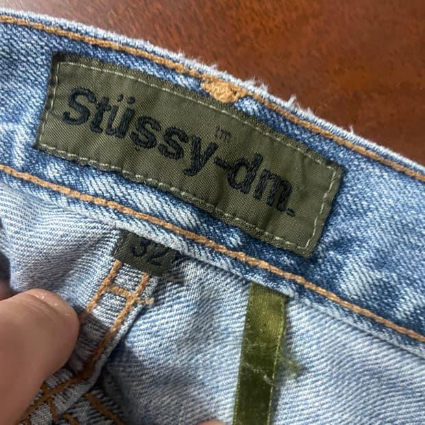 90’s Stussy-dm MADE IN USA 데님팬츠 32 8