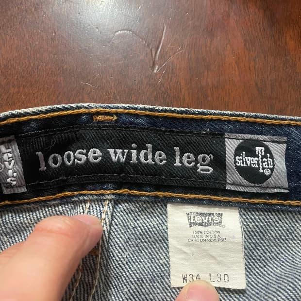 90’s 리바이스 실버탭 MADE IN USA Loose Wide Leg 8