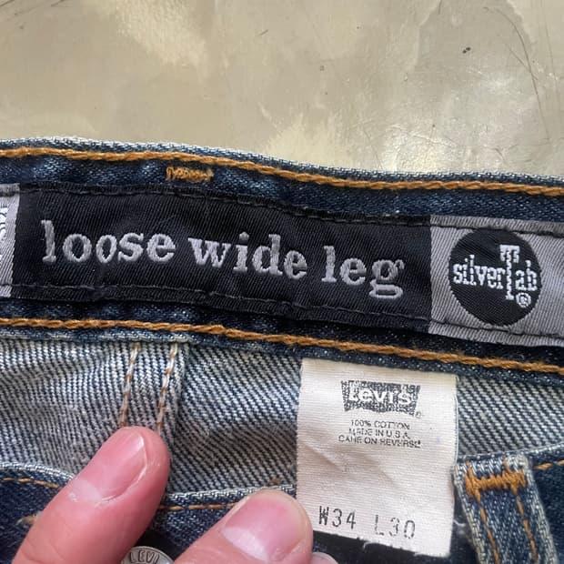 90’s 리바이스 실버탭 MADE IN USA Loose Wide Leg 5