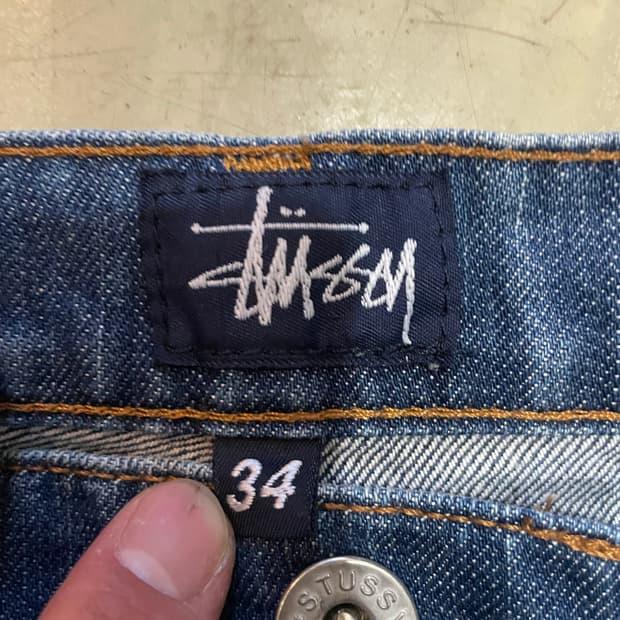 90‘s Old Stussy Denim Pants MADE IN USA 7
