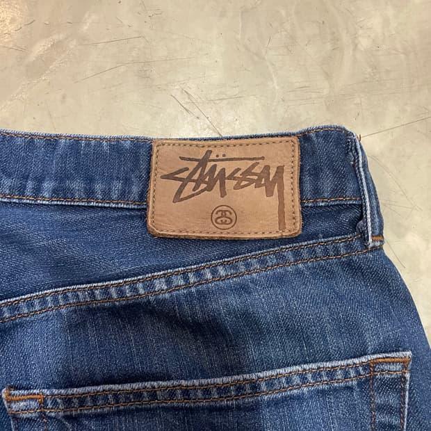 90‘s Old Stussy Denim Pants MADE IN USA 9