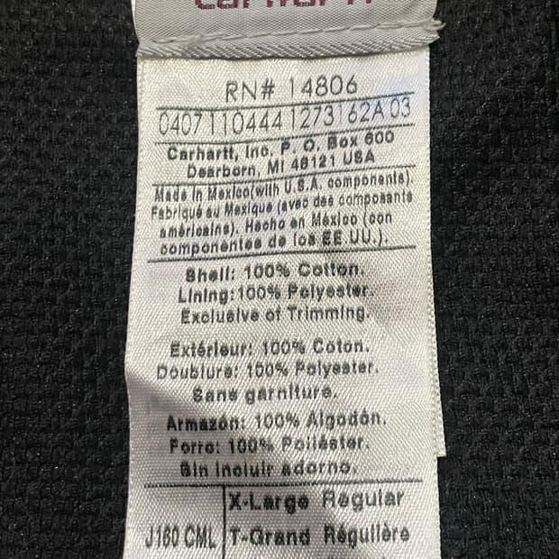 Carhartt 칼하트 J160 CML 액티브 자켓 XL 11