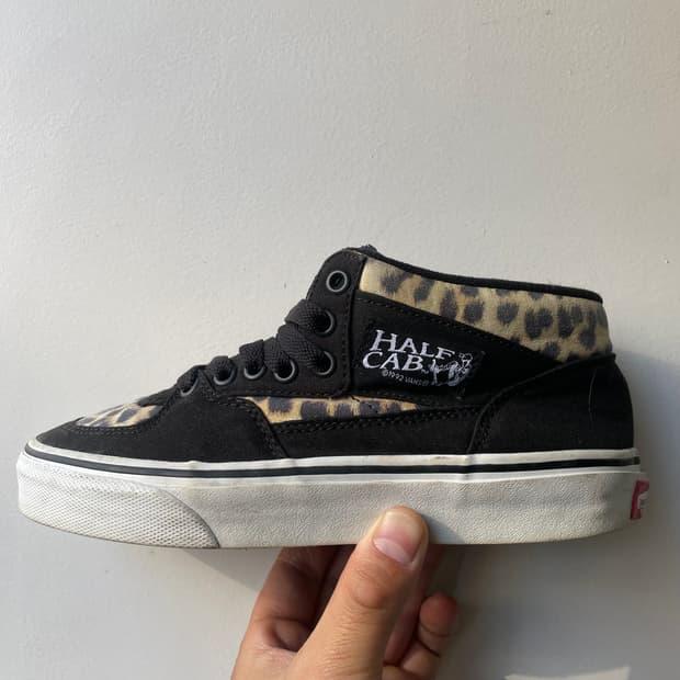 Vans 반스 레오파드 하프캡 230 (US w6.5) 2