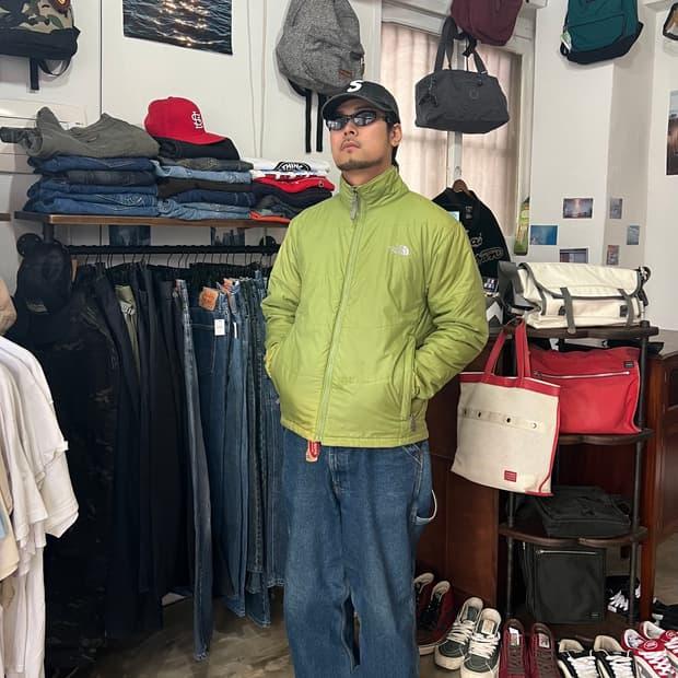 노스페이스 경량패딩 M 2