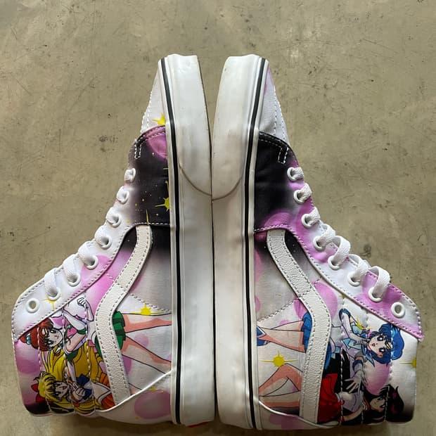 Vans 반스 x 세일러문 스케이트 하이 260 4