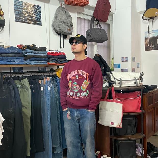 90‘s made in usa OUTBACK 스웻셔츠 M 3