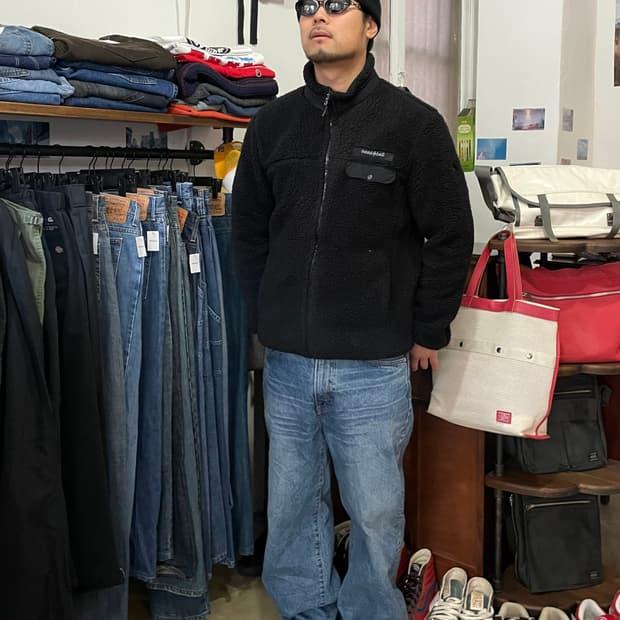 몽벨 플리스 블랙 L 3