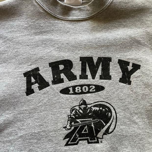 US ARMY Military 스웻 셔츠 M 6