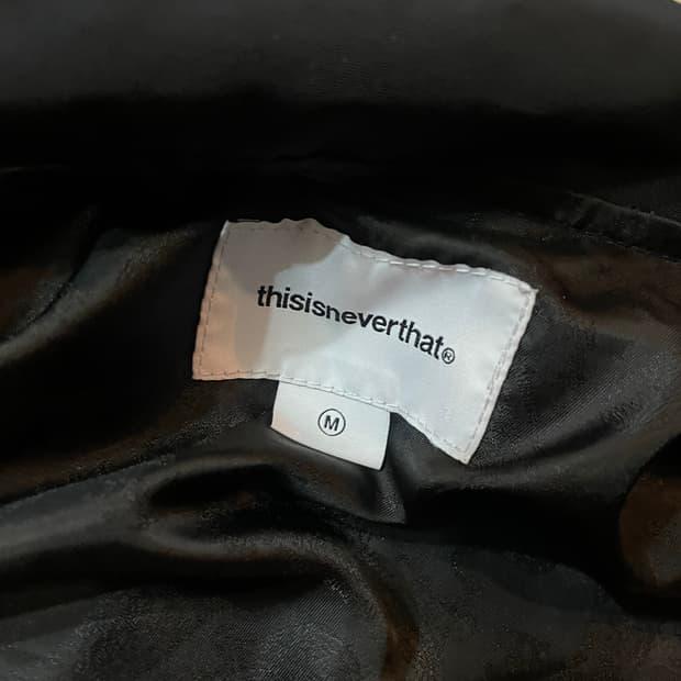 Thisisneverthat 디네댓 자켓 블랙 M 8