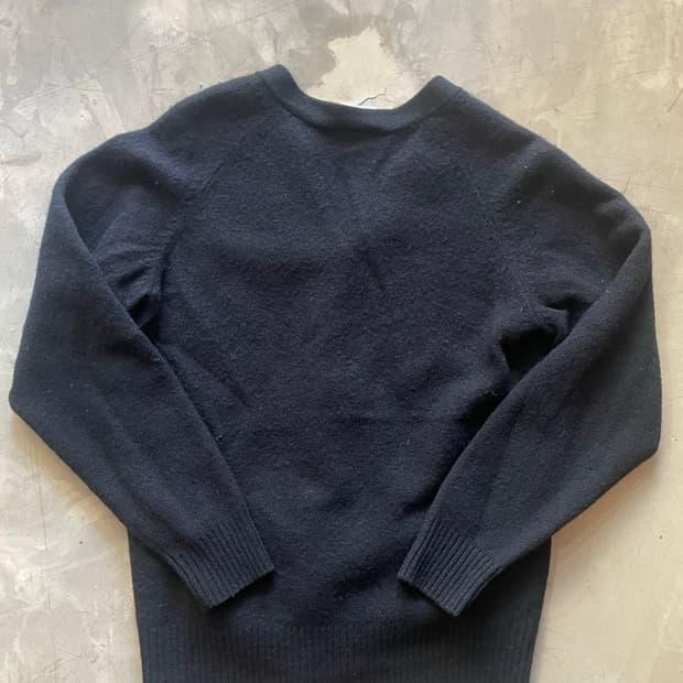 라코스테 made in japan 울 가디건 블랙 3