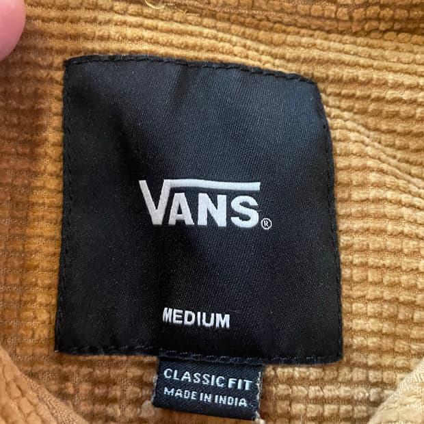 Vans 코듀로이 셔츠 M 6