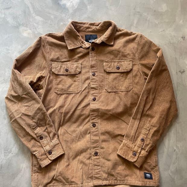 Vans 코듀로이 셔츠 M 4