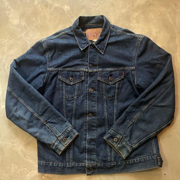 00s made in japan EDWIN 블랭킷 데님 자켓 XL 5