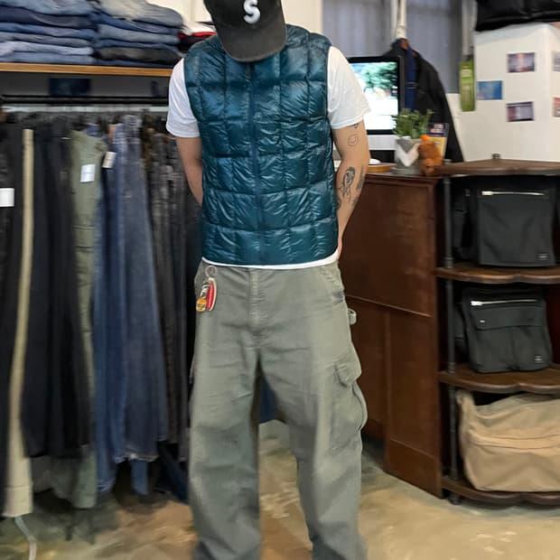 몽벨 재팬 구스다운 경량패딩조끼 L 3
