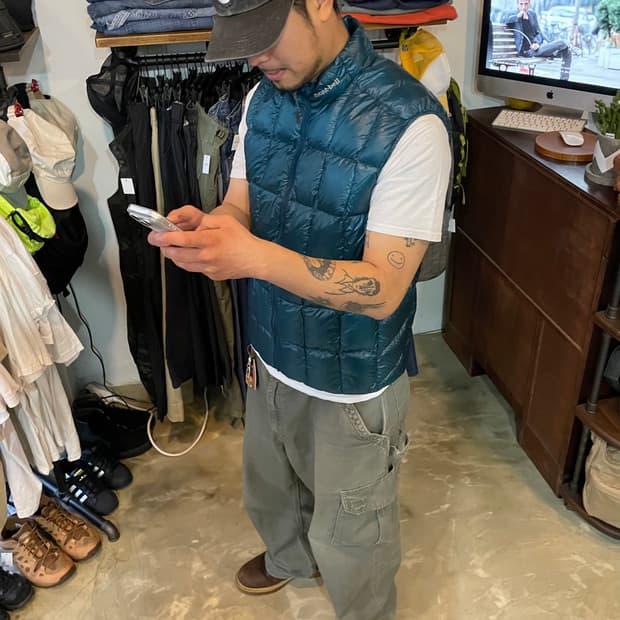 몽벨 재팬 구스다운 경량패딩조끼 L 5
