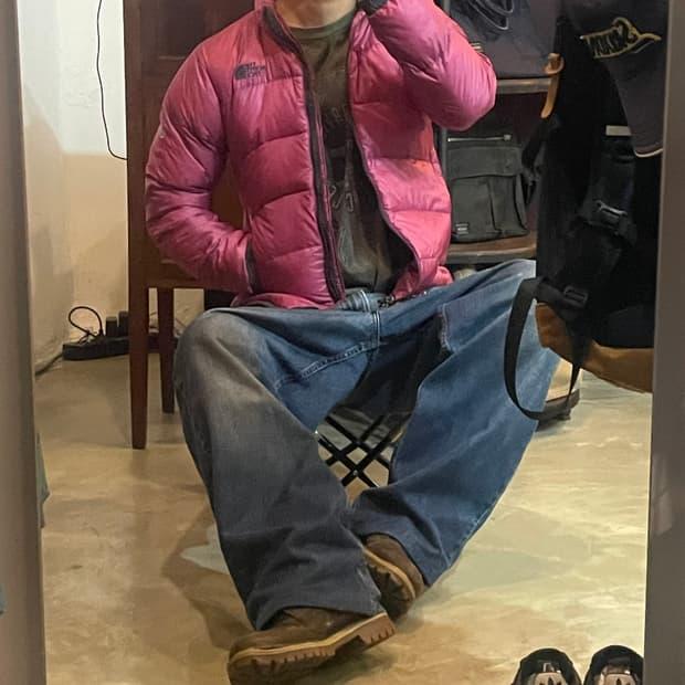 노스페이스 경량 패딩 90 (L) 2