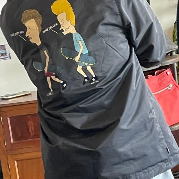adidas Beavis And Butt-Head 코치 자켓 4