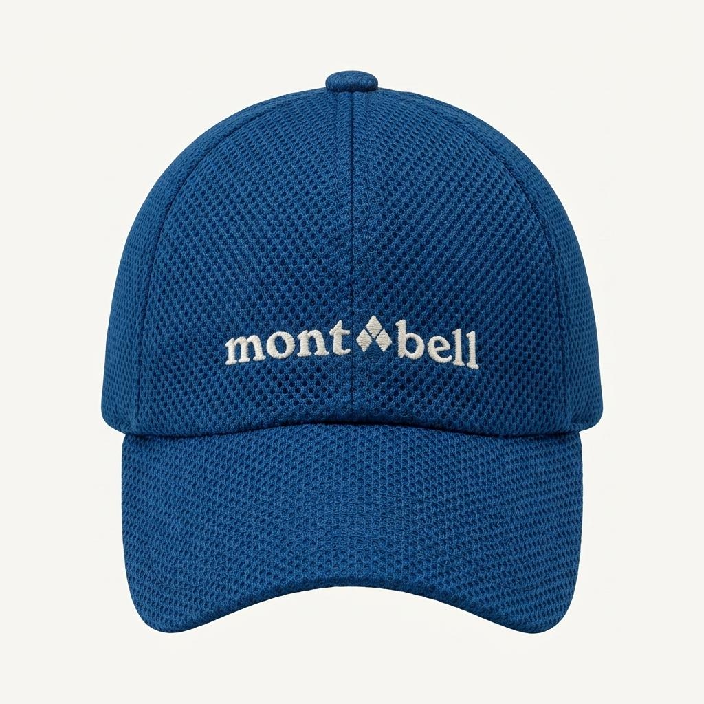 몽벨 고프코어 메쉬 캡 블루 1