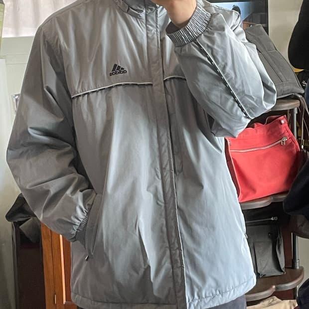 아디다스 누빔 바람막이 자켓 XL 9