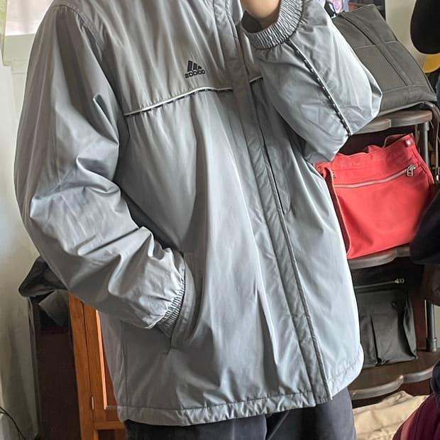 아디다스 누빔 바람막이 자켓 XL 10